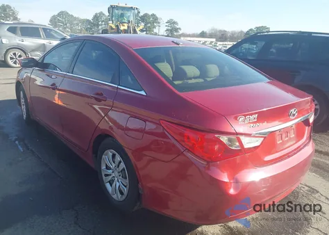 2011 Hyundai Sonata Gls из США, поврежденный, VIN 5NPEB4AC9BH273220